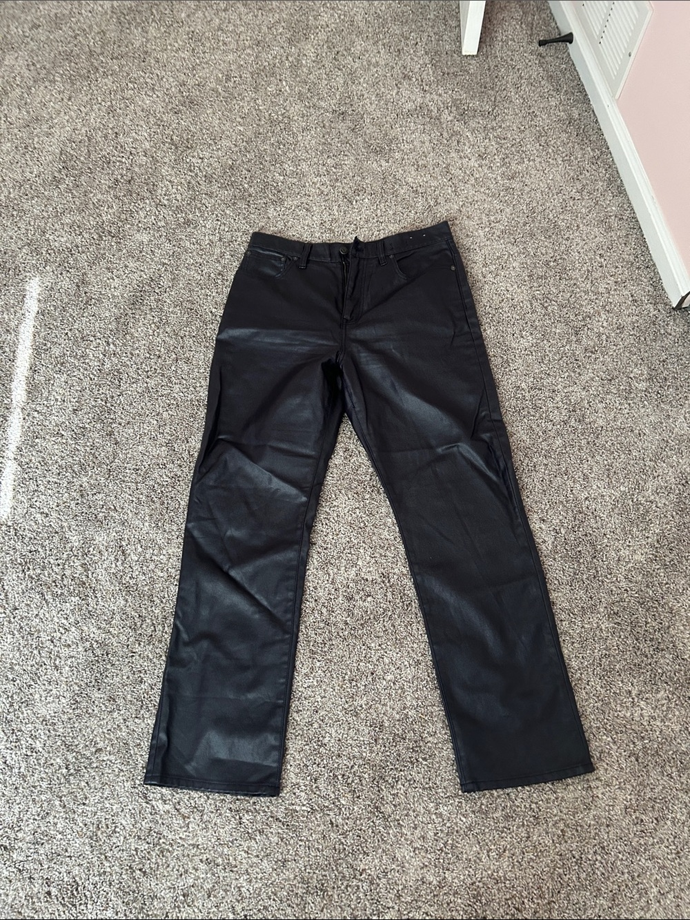 Madewell Women's coated purple/gray Straight-Leg Jeans Sz 30